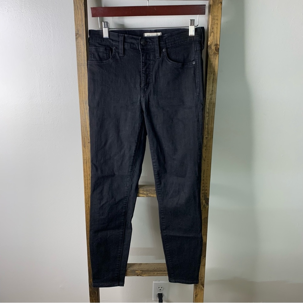 Madewell 9” High Rise Skinny Black Women's Jeans